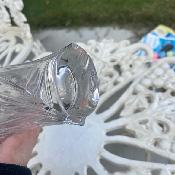 Lenox Arctic Blue Collection Crystal Bud Vase - Picture 4 of 5